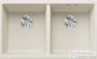 Blanco SUBLINE 350/350-U SILGRANIT® mosogató medence alulról való beépítéshez, törtfehér 527164