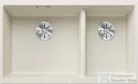 Blanco SUBLINE 430/270-U SILGRANIT® mosogató medence alulról való beépítéshez, balos főmedence, törtfehér 527167
