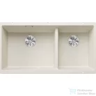 Blanco SUBLINE 480/320-U SILGRANIT® mosogató medence alulról való beépítéshez, balos főmedence, törtfehér 527168