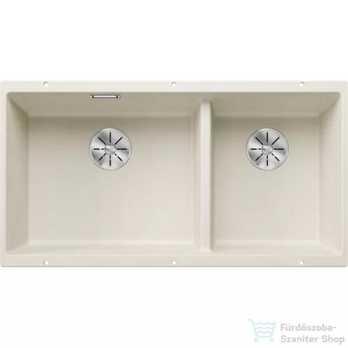 Blanco SUBLINE 480/320-U SILGRANIT® mosogató medence alulról való beépítéshez, balos főmedence, törtfehér 527168