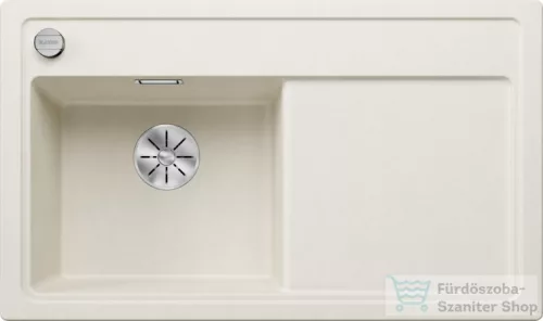 Blanco ZENAR 45 S SILGRANIT® mosogató medence, távműködtetővel, balos főmedence, törtfehér 527176