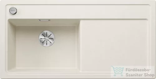 Blanco ZENAR XL 6 S SILGRANIT® mosogató medence, távműködtetővel, balos főmedence, törtfehér 527187