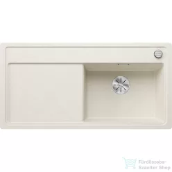   Blanco ZENAR XL 6 S-F SILGRANIT® mosogató medence munkalapszintű beépítéshez, távműködtetővel, jobbos főmedence, törtfehér 527192
