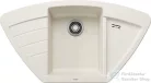 Blanco ZIA 9 E SILGRANIT® mosogató medence, törtfehér 527212