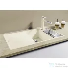 Blanco AXIA III 6 S-F SILGRANIT® mosogató medence munkalapszintű beépítéshez, távműködtetővel, fa vágódeszkával, jobbos főmedencével, vulkánszürke 527233