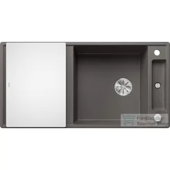   Blanco AXIA III XL 6 S SILGRANIT® mosogató medence, távműködtetővel, üveg vágólappal, vulkánszürke 527234