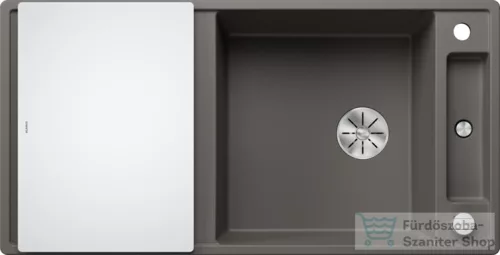 Blanco AXIA III XL 6 S SILGRANIT® mosogató medence, távműködtetővel, üveg vágólappal, vulkánszürke 527234