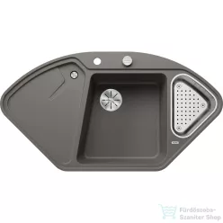   Blanco DELTA II-F 40S SILGRANIT® mosogató medence munkalapszintű beépítéshez, távműködtetővel, jobbos főmedence, vulkánszürke 527239