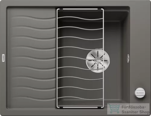 Blanco ELON 45 S SILGRANIT® mosogató medence, távműködtetővel, vulkánszürke 527251