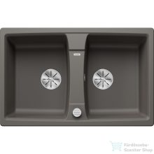   BLANCO LEXA 8 silgranit mosogatótál (lefolyó távműködtetővel) vulkánszürke 527279