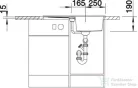 Blanco METRA 45 S SILGRANIT® mosogató medence, vulkánszürke 527289