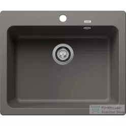   Blanco NAYA 6 61,5x51 cm-es SILGRANIT® mosogató medence, vulkánszürke 527311