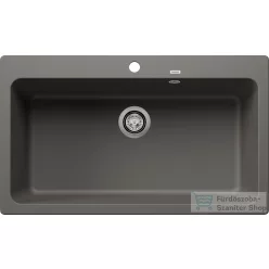   Blanco NAYA XL 9 86x51 cm-es SILGRANIT® mosogató medence, vulkánszürke 527316
