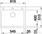 Blanco PLEON 6 SILGRANIT® mosogató medence, vulkánszürke 527320