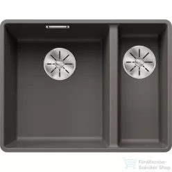   Blanco SUBLINE 340/160-F SILGRANIT® mosogató medence munkalapszintű beépítéshez, balos főmedence, vulkánszürke 527344