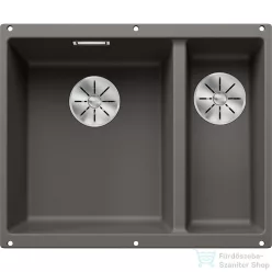   Blanco SUBLINE 340/160-U SILGRANIT® mosogató medence alulról való beépítéshez, balos főmedence, vulkánszürke 527345