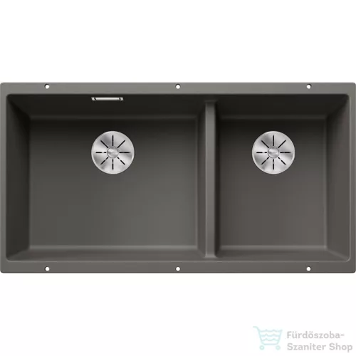 Blanco SUBLINE 480/320-U SILGRANIT® mosogató medence alulról való beépítéshez, balos főmedence, vulkánszürke 527351