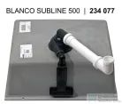 Blanco SUBLINE 500-F SILGRANIT® mosogató medence munkalapszintű beépítéshez, vulkánszürke 527352