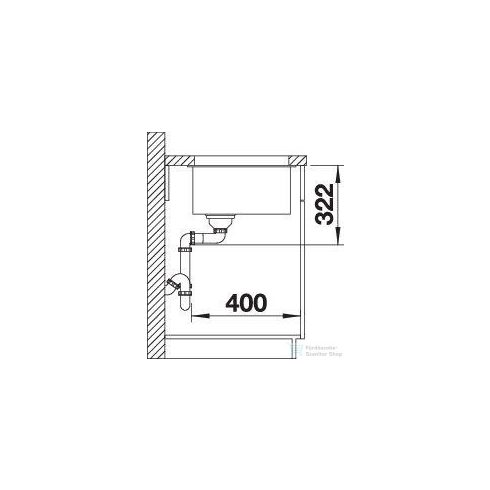 BLANCO SUBLINE 700-U LEVEL SILGRANIT vulkánszürke 527355