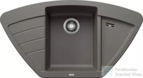 Blanco ZIA 9 E SILGRANIT® mosogató medence, vulkánszürke 527395