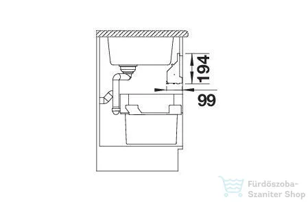 Blanco Orga Shelf 60 P 527458