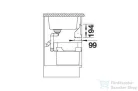 Blanco Orga Shelf 60 H 527459