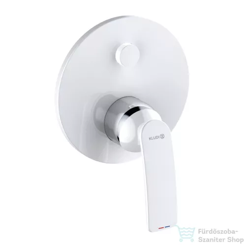 Kludi BALANCE falsík alatti csaptelep, 2 funkciós, matt fehér/króm 527599175