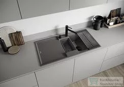 Blanco ADIRA 6 S SILGRANIT® mosogató medence, távműködtetővel, törtfehér 527606