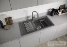 Blanco ADIRA XL 6 S SILGRANIT® mosogató medence, távműködtetővel, fekete 527617