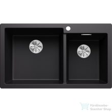   BLANCO PLEON 9 silgránit mosogató medence balos főmedencével fekete 527636