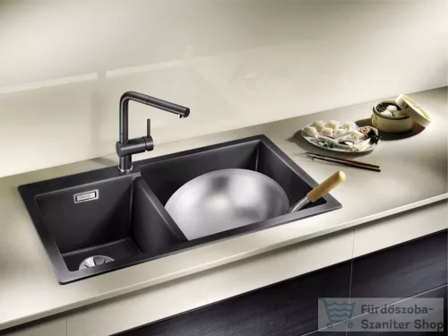 Blanco PLEON 9 SILGRANIT® mosogató medence, balos főmedence, antracit 527637