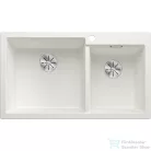 Blanco PLEON 9 SILGRANIT® mosogató medence, balos főmedence, fehér 527640
