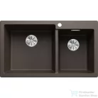 Blanco PLEON 9 SILGRANIT® mosogató medence, balos főmedence, kávé 527643