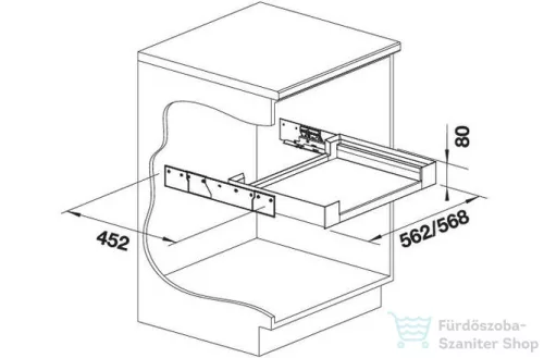 Blanco Rendszerező fiók 60 P 527665