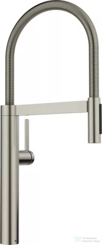 Blanco CULINA-S II mosogató csaptelep, flexibilis zuhanyfejjel, PVD satin platinum 527702