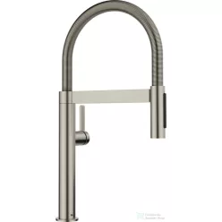  Blanco CULINA-S II Mini mosogató csaptelep, flexibilis zuhanyfejjel, PVD satin platinum 527703