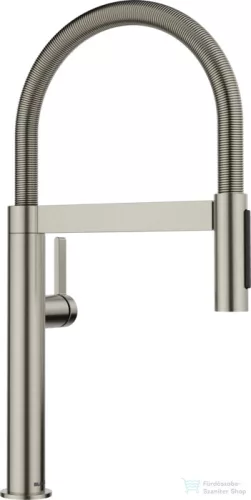 Blanco CULINA-S II Mini mosogató csaptelep, flexibilis zuhanyfejjel, PVD satin platinum 527703