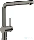 Blanco LINUS-S mosogató csaptelep, kihúzható zuhanyfejjel, PVD satin dark steel 527733