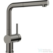   BLANCO Linus-S kihúzható fejes mosogató csaptelep, satin dark steel 527733