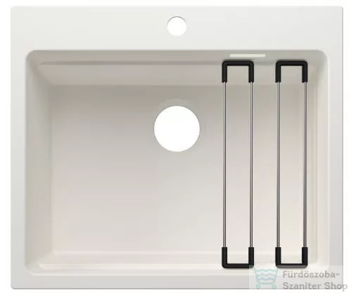 Blanco ETAGON 6 SILGRANIT® mosogató medence, lefolyó nélkül, fehér 527751
