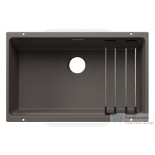   BLANCO ETAGON 700-U vulkánszürke gránit mosogató, lefolyó nélküli kivitel 527763