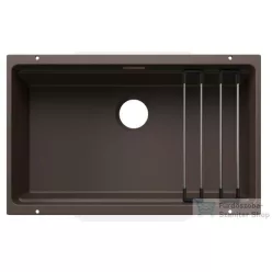   Blanco ETAGON 700-U SILGRANIT® mosogató medence alulról való beépítéshez, lefolyó nélkül, kávé 527768