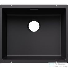   BLANCO SUBLINE 500-U fekete silgranit mosogató medence, lefolyó nélküli kivitel 527794