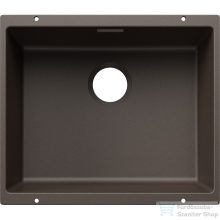   BLANCO SUBLINE 500-U kávé silgranit mosogató medence, lefolyó nlküli kivitel 527800