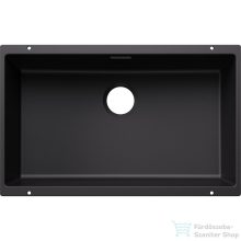   BLANCO SUBLINE 700-U SILGRANIT mosogatótál fekete, lefolyó nélküli kivitel 527802
