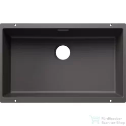   Blanco SUBLINE 700-U SILGRANIT® mosogató medence alulról való beépítéshez, lefolyó nélkül, palaszürke 527806
