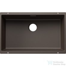   BLANCO SUBLINE 700-U SILGRANIT mosogatótál kávé, lefolyó nélküli kivitel 527808