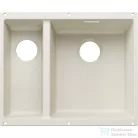 Blanco SUBLINE 340/160-U SILGRANIT® mosogató medence alulról való beépítéshez, lefolyó nélkül, jobbos főmedence, törtfehér 527812