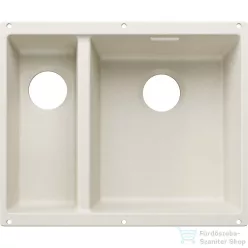   Blanco SUBLINE 340/160-U SILGRANIT® mosogató medence alulról való beépítéshez, lefolyó nélkül, jobbos főmedence, törtfehér 527812