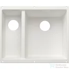 Blanco SUBLINE 340/160-U SILGRANIT® mosogató medence alulról való beépítéshez, lefolyó nélkül, jobbos főmedence, fehér 527815